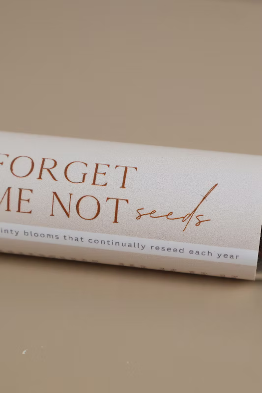 Forget me not seeds - Remembrance Gift