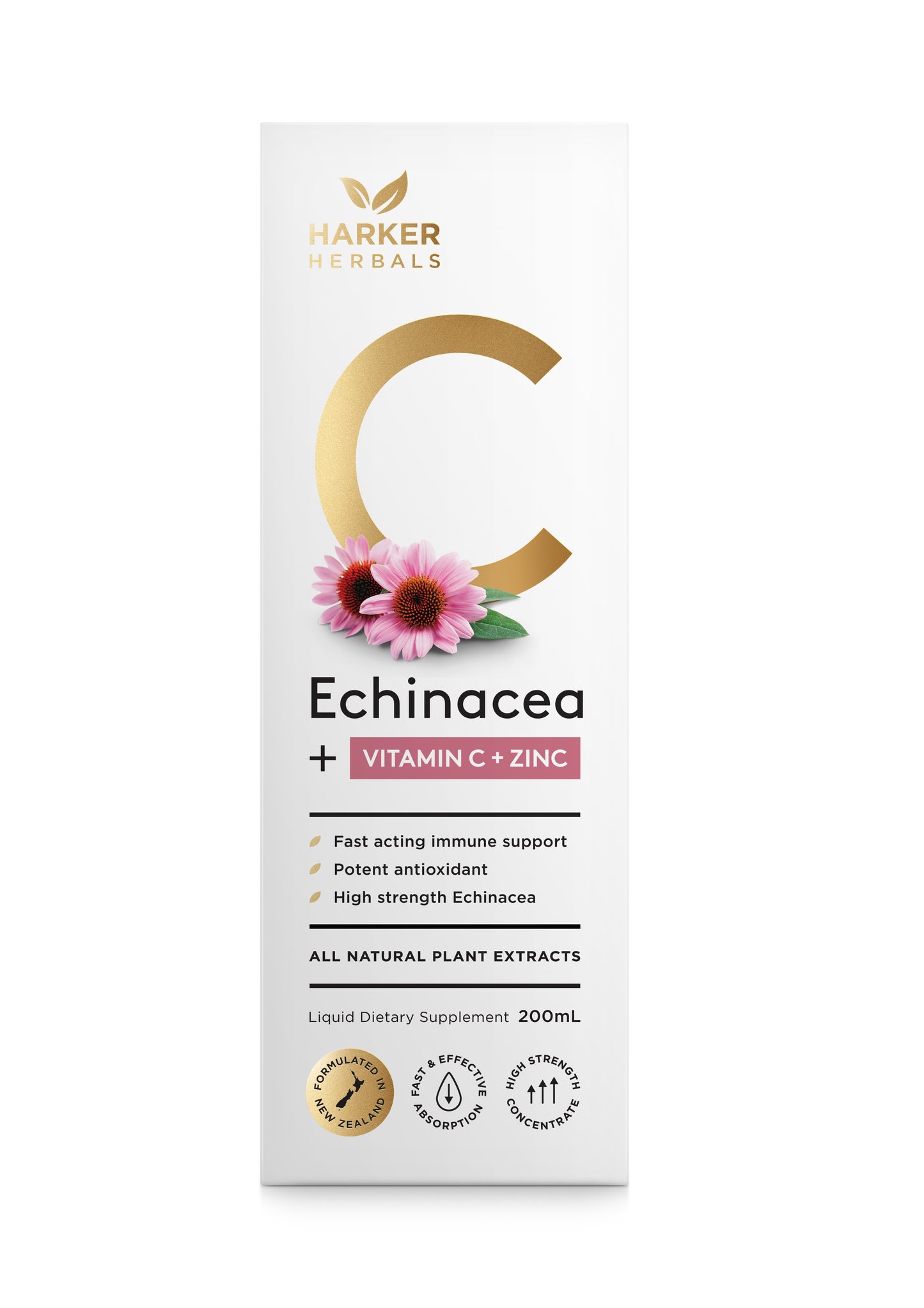 Echinecea, Vitamin C + Zinc