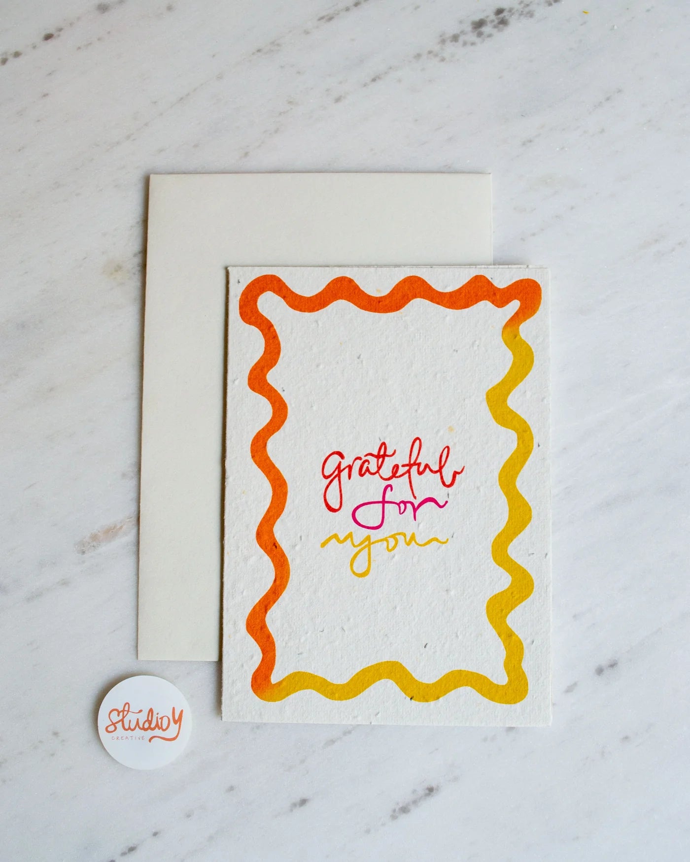 Grateful for you - Plantable Card