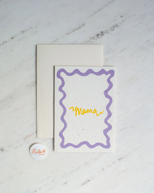 Mama - Plantable Card