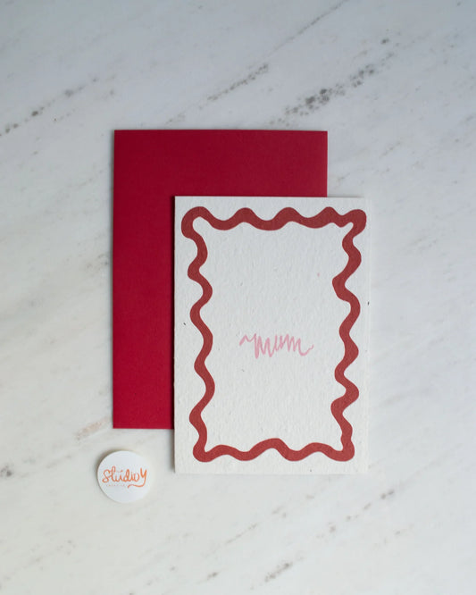 Mum - Plantable Card