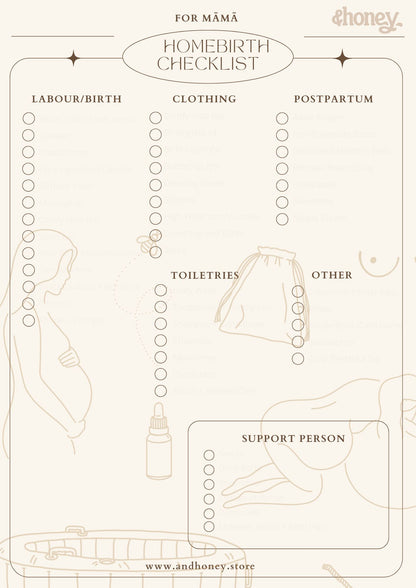 FREE Home Birth Checklist