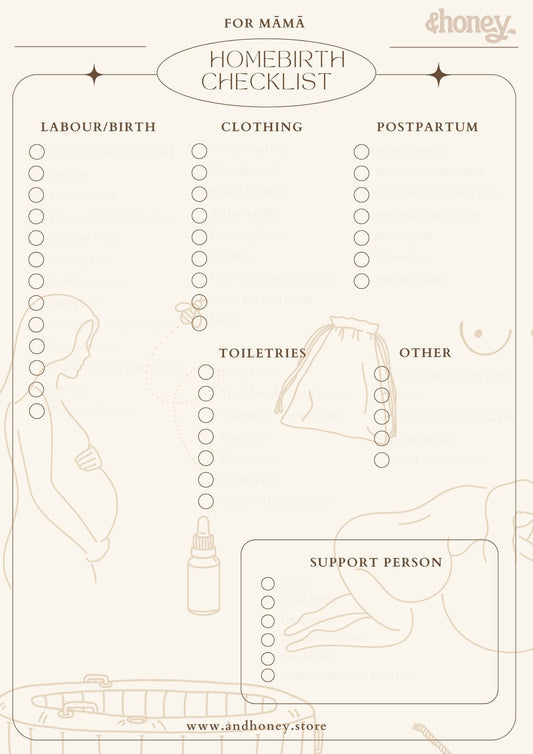 FREE Home Birth Checklist