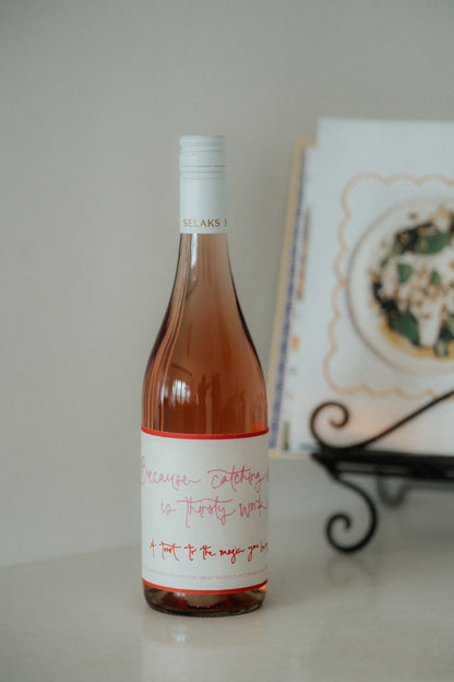 Thank You Wine Label